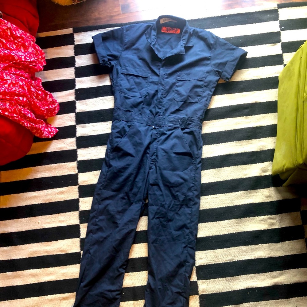 Navy Workwear Jumpsuit